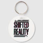 現実の変化 – タイムラインの不具合 キーホルダー (正面)