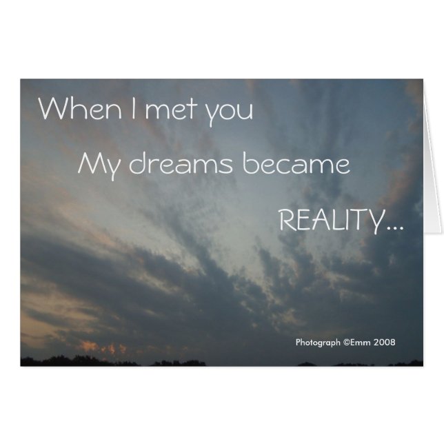 現実の悪夢カード (正面横)