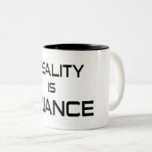 現実はニュアンス ツートーンマグカップ (正面右)