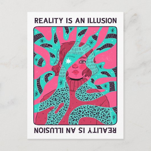 現実は幻想だ ポストカード (正面)