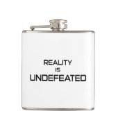現実は打ち負かされない フラスク (正面)