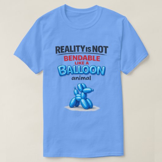 現実は曲げられない (1) Tシャツ (デザイン正面)