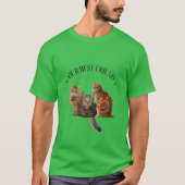 現実は最高の友達 ベーシック ダークTシャツ Tシャツ (正面)