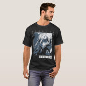 現実は退屈 - SFアニメデザイン Tシャツ (正面フル)