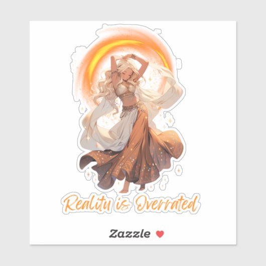 現実は過大評価 シール (シート)