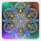 現実は頻度 スクエアシール (正面)