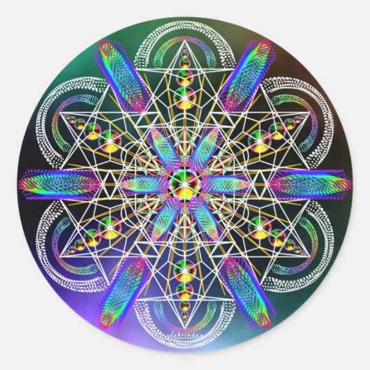 現実は頻度 ラウンドシール (正面)