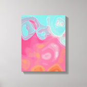 現実を夢見る キャンバスプリント (正面)