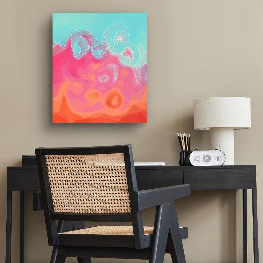 現実を夢見る キャンバスプリント