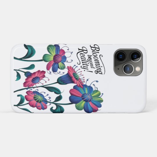 現実を超えて咲くこと Case-Mate iPhoneケース (裏面(横))