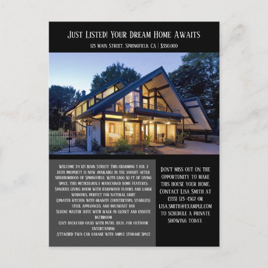 現実在在の不動産 ポストカード (正面)