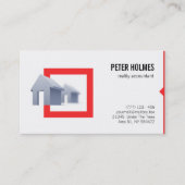現実実在会計士の不動産カード 名刺 (正面)