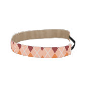 現実的でアーガイル柄のな布 アスレチックヘッドバンド (右)