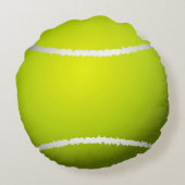 現実的でクールなテニス・ボール ラウンドクッション (裏面)