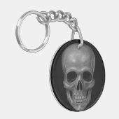 現実的なスカル キーホルダー (正面左)