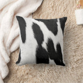 現実的なホルスタイン牛革の外観 クッション (ブランケット)