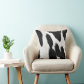 現実的なホルスタイン牛革の外観 クッション (椅子)