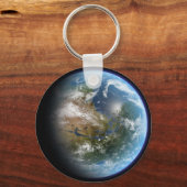 現実的な地球 キーホルダー (正面)
