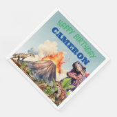 現実的な恐竜と火山の名前をカスタムする (コーナー)