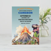 現実的な恐竜と火山 招待状 (スタンド正面)