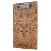 現実的な木目パーソナライズされた クリップボード (左)