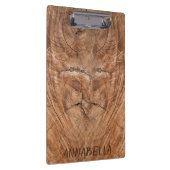 現実的な木目パーソナライズされた クリップボード (右)