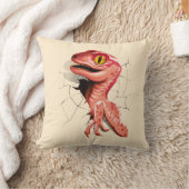 現実的な速度の恐竜の孵化 クッション (ブランケット)