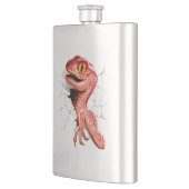 現実的な速度の恐竜の孵化 フラスク (左)