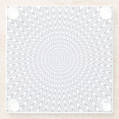 現実的な錯覚 ガラスコースター (裏面)