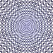 現実的な錯覚 シール (正面)