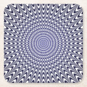 現実的な錯覚 スクエアペーパーコースター (正面)