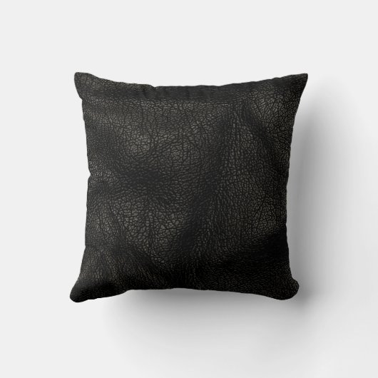 現実的な革質 クッション (裏面)