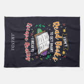 現実読本おたくから脱出するパーソナライズされた キッチンタオル (横)