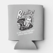 現実：ビデオゲームを購入できない 缶クーラー (裏面)