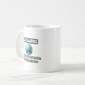 現実…世界をより良い場所にする コーヒーマグカップ (正面左)