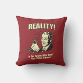 現実：敗者のために クッション (正面)