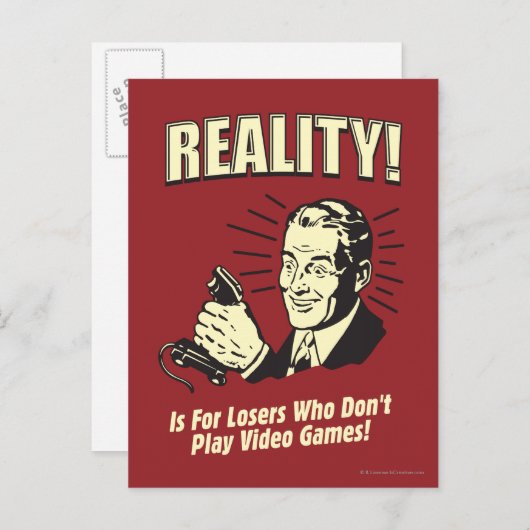 現実:敗者のために ポストカード (正面/裏面)