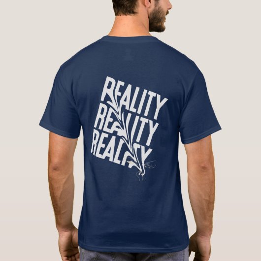 現実 Tシャツ (裏面)