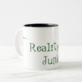 現実TVの麻薬常習者 ツートーンマグカップ (正面左)