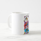 現役のスーパーヒロイン コーヒーマグカップ (正面左)