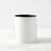 現役のスーパーヒロイン マグカップ (中央)