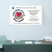 現救済在採用の求人企業 横断幕 (トレードショー)