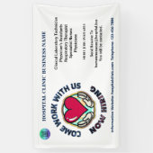 現救済在採用の求人企業 横断幕 (縦)