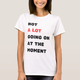 現時点ではあまり進んでいない Tシャツ