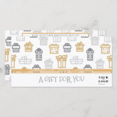 現状商社ロゴギフト券 (正面/裏面)