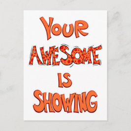 現素晴らし在 – ドット ポストカード