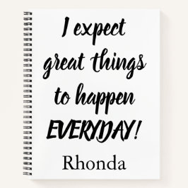 現素晴らし現(白黒) ノートブック