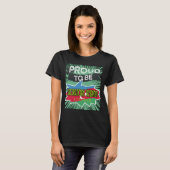 現誇りを持った在の研究者気に職業 Tシャツ (正面フル)