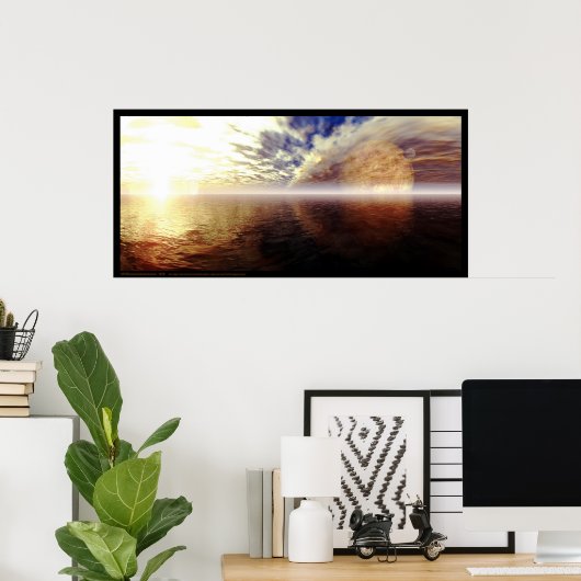 現象 – 重版 ポスター (ホームオフィス)