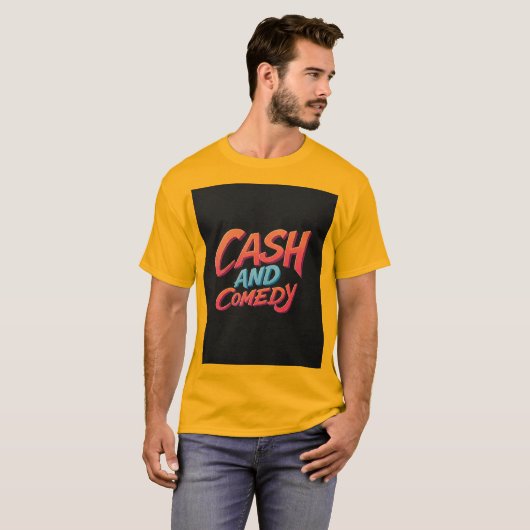 現金のおしゃれ Tシャツ (正面フル)